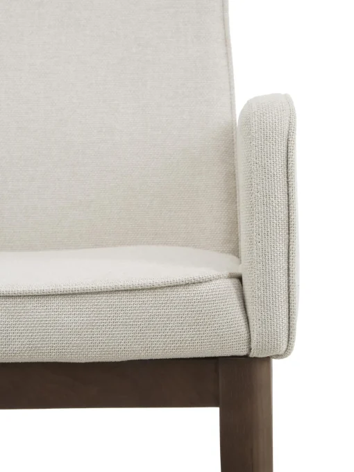 Silla Con Reposabrazos Tapizada Koga