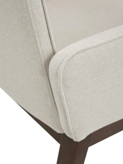 Silla Con Reposabrazos Tapizada Koga