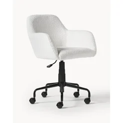 Silla De Escritorio En Tejido Boucle Lucie