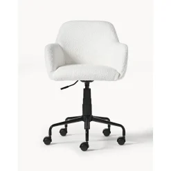 Silla De Escritorio En Tejido Boucle Lucie