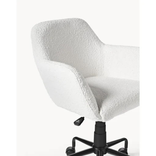 Silla De Escritorio En Tejido Boucle Lucie