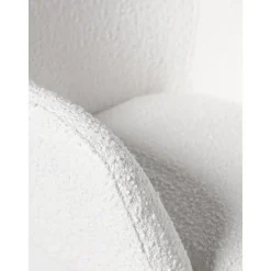 Silla De Escritorio En Tejido Boucle Lucie