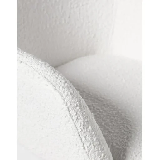 Silla De Escritorio En Tejido Boucle Lucie