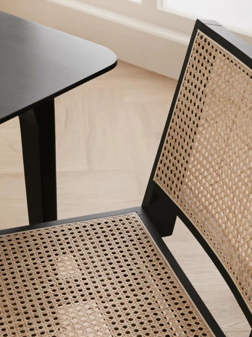 Silla De Madera Con Tejido Vienes Sissi