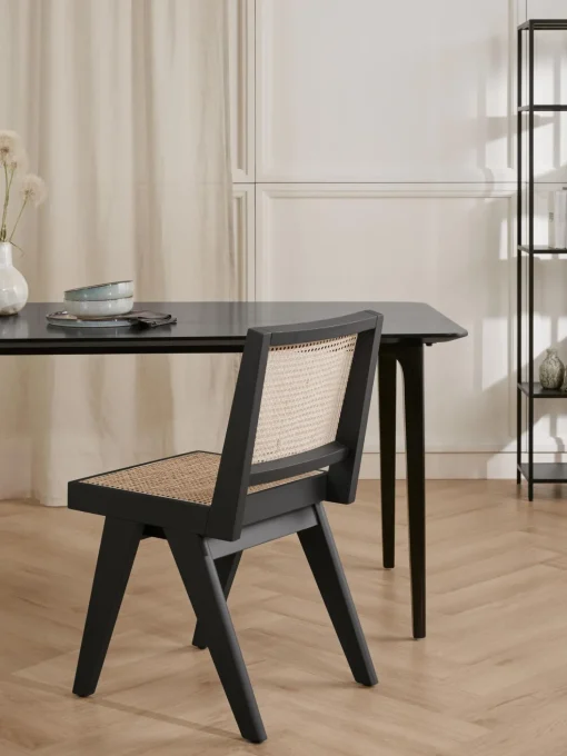 Silla De Madera Con Tejido Vienes Sissi