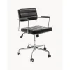 Silla De Oficina De Cuero Sintetico Dottore