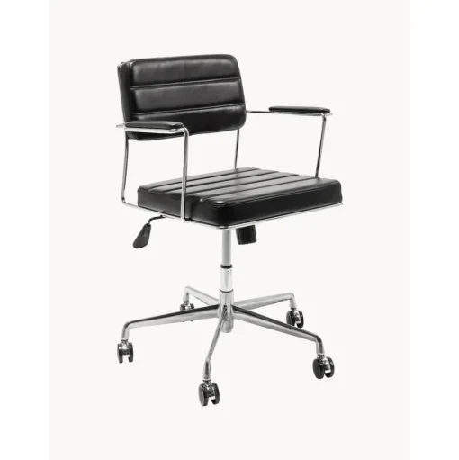 Silla De Oficina De Cuero Sintetico Dottore
