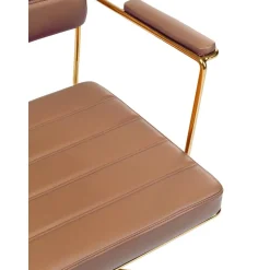 Silla De Oficina De Cuero Sintetico Dottore