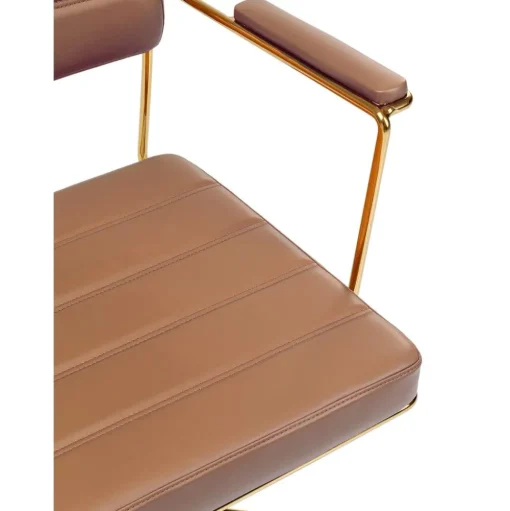 Silla De Oficina De Cuero Sintetico Dottore