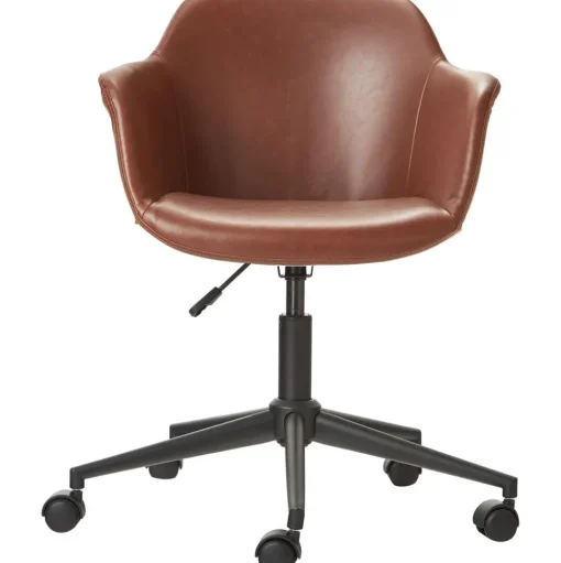 Silla De Oficina De Cuero Sintetico Fiji