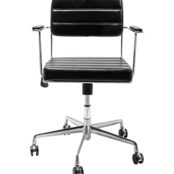 Silla De Oficina De Cuero Sintetico Dottore