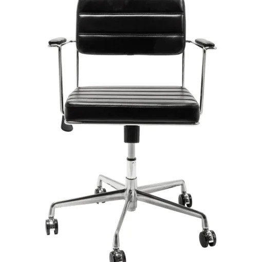 Silla De Oficina De Cuero Sintetico Dottore