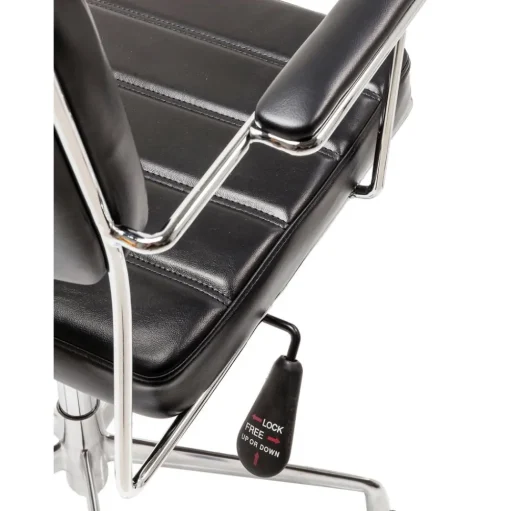 Silla De Oficina De Cuero Sintetico Dottore