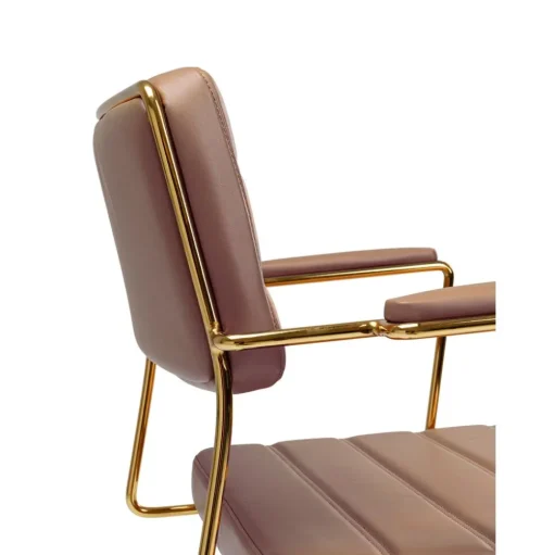 Silla De Oficina De Cuero Sintetico Dottore