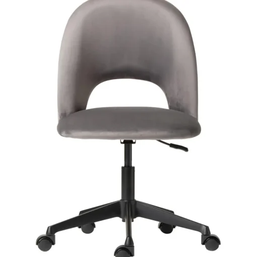 Silla De Oficina De Terciopelo Rachel, Altura Regulable