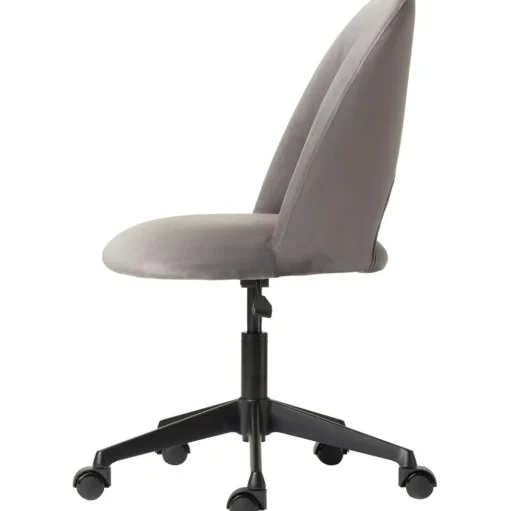 Silla De Oficina De Terciopelo Rachel, Altura Regulable
