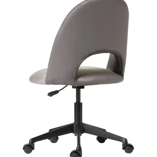 Silla De Oficina De Terciopelo Rachel, Altura Regulable