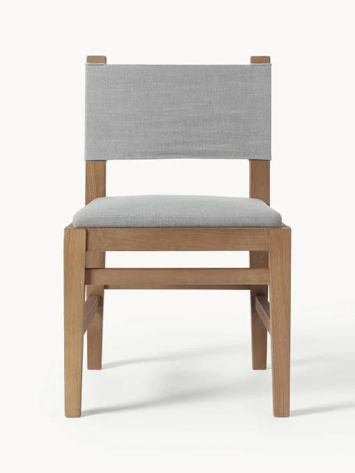 Silla Tapizada De Madera Liano