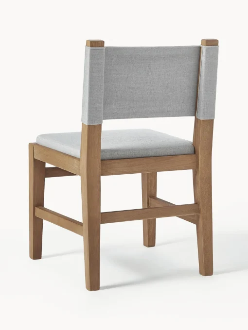 Silla Tapizada De Madera Liano