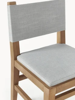 Silla Tapizada De Madera Liano