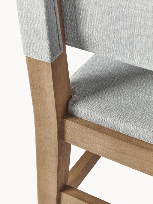 Silla Tapizada De Madera Liano