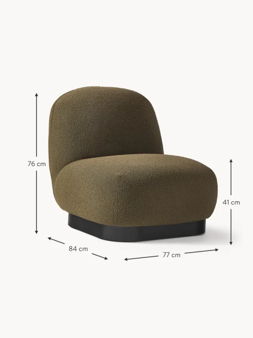 Sillon Coctel En Tejido Bloucle Elsie