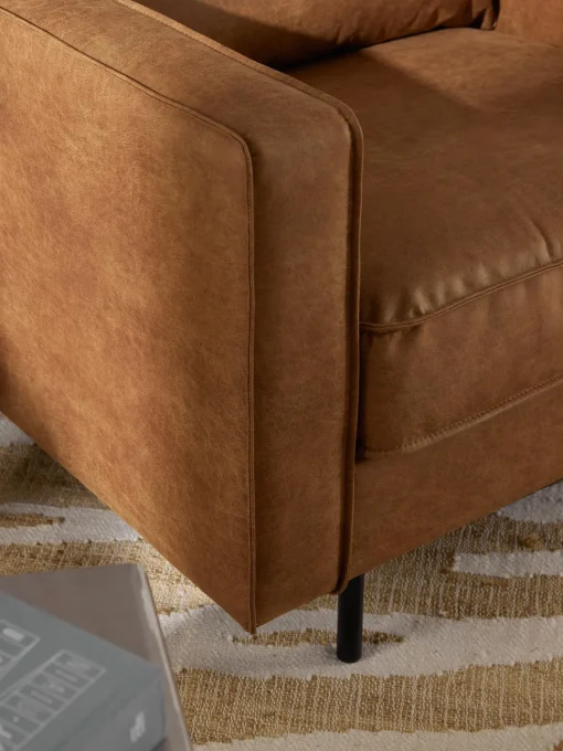 Sillon De Cuero Reciclado Hunter