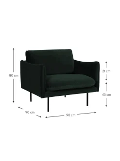 Sillon De Terciopelo Moby