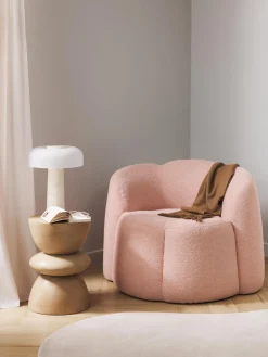 Sillon En Tejido Boucle Fleur