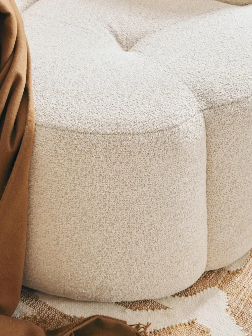 Sillon En Tejido Boucle Fleur