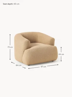 Sillon En Tejido Boucle Sofia