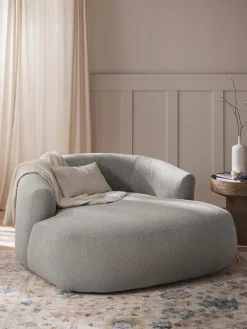 Sillon Lounge En Tejido Boucle Sofia