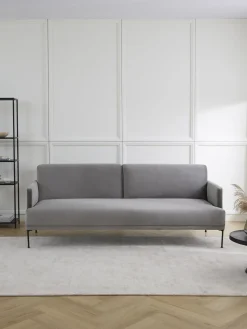 Sofa Cama De Terciopelo Fluente (3 Plazas)