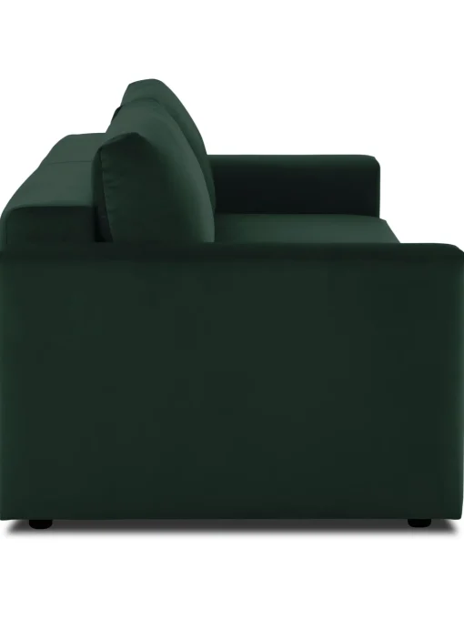Sofa Cama De Terciopelo Tasha (3 Plazas), Con Espacio De Almacenamiento