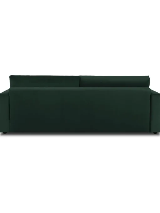 Sofa Cama De Terciopelo Tasha (3 Plazas), Con Espacio De Almacenamiento