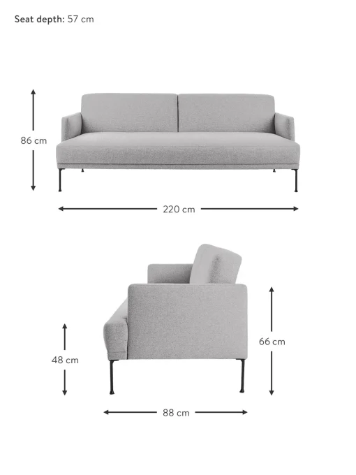 Sofa Cama Fluente (3 Plazas)