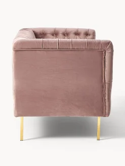 Sofa Chesterfield De Terciopelo Chiara (2 Plazas)