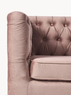 Sofa Chesterfield De Terciopelo Chiara (2 Plazas)