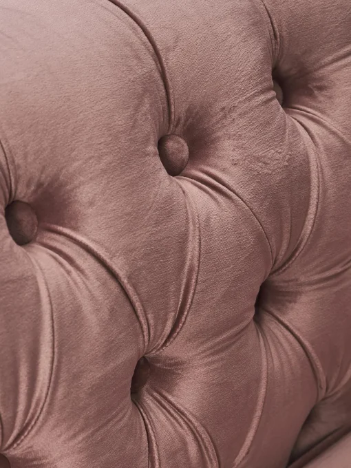 Sofa Chesterfield De Terciopelo Chiara (2 Plazas)