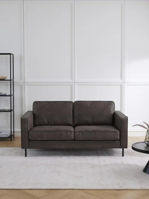 Sofa De Cuero Reciclado Hunter (2 Plazas)