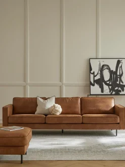 Sofa De Cuero Reciclado Hunter (3 Plazas)