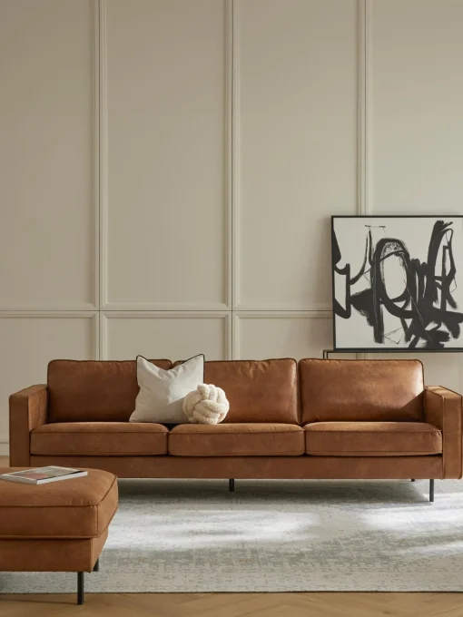 Sofa De Cuero Reciclado Hunter (3 Plazas)