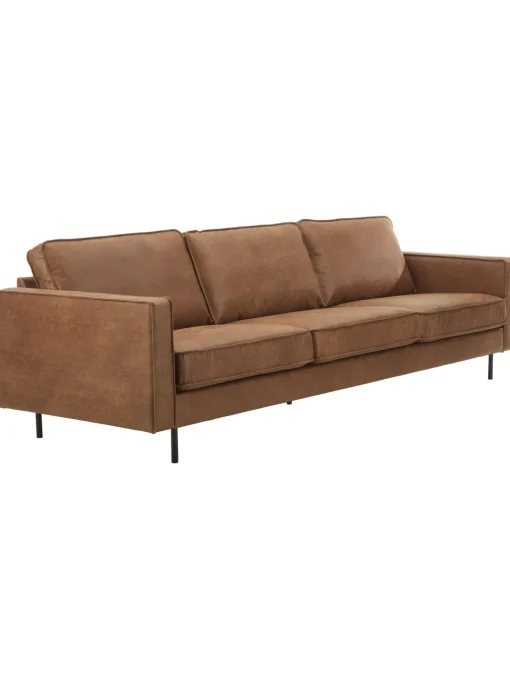 Sofa De Cuero Reciclado Hunter (3 Plazas)