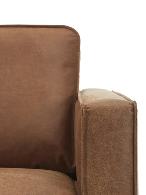 Sofa De Cuero Reciclado Hunter (3 Plazas)