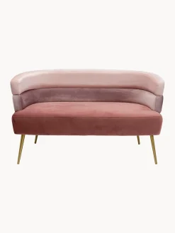 Sofa De Terciopelo En Diseno Retro Sandwich (2 Plazas)
