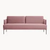Sofa De Terciopelo Fluente (3 Plazas)