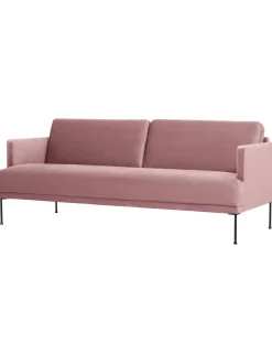 Sofa De Terciopelo Fluente (3 Plazas)