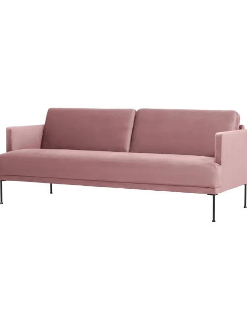 Sofa De Terciopelo Fluente (3 Plazas)
