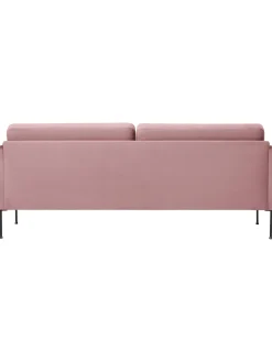 Sofa De Terciopelo Fluente (3 Plazas)