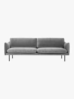 Sofa De Terciopelo Moby (3 Plazas)